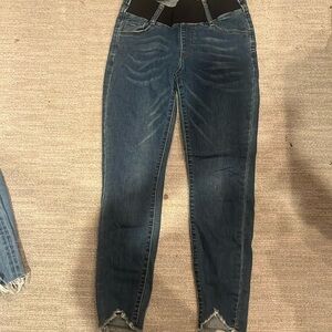 Maternity side panel Jeans from Amazon